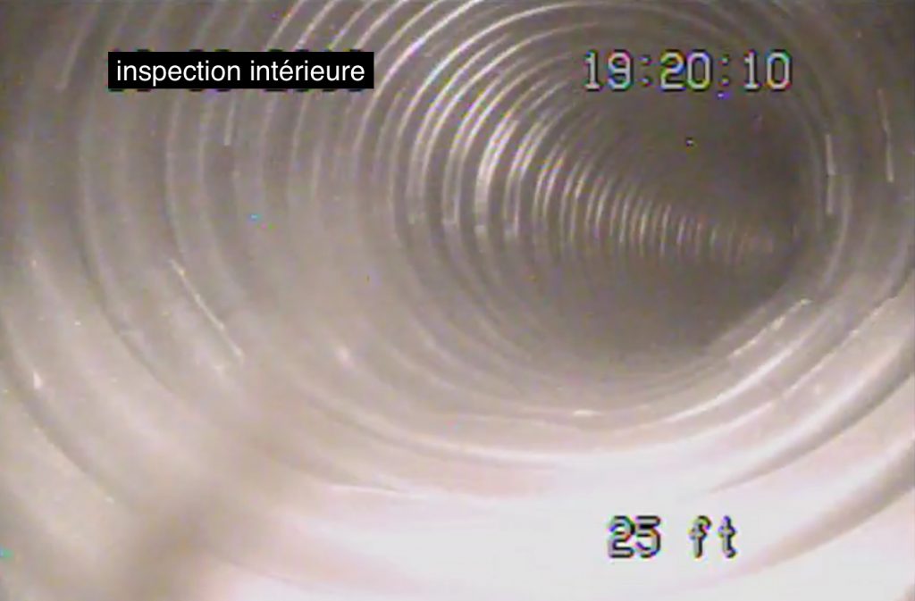 Drain français inspection intérieure caméra submersible BEBEXPERTS 